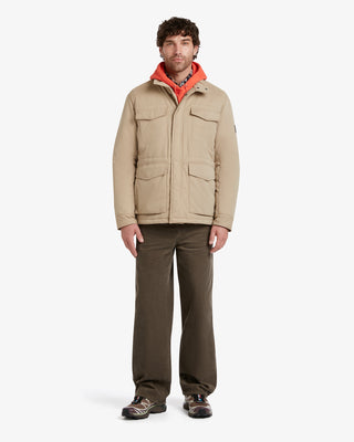Herren Oak Dufflewool Feldjacke in Taupe von Gloverall