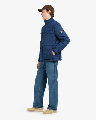 Herren Oak Dufflewool Feldjacke in französischem Marineblau von Gloverall
