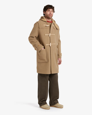 Men's Original Monty Duffle Coat Camel by Gloverall