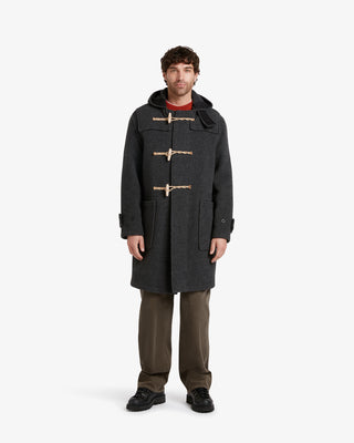 Men's Original Monty Duffle Coat Charcoal