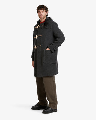 Men's Original Monty Duffle Coat Charcoal by Gloverall