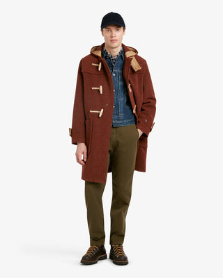 Men's Original Monty Duffle Coat in Rust by Gloverall