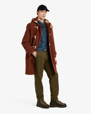 Men's Original Monty Duffle Coat Rust by Gloverall