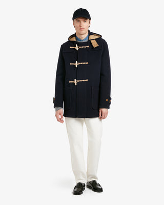 Men's Mid-Length Monty Duffle Coat Navy