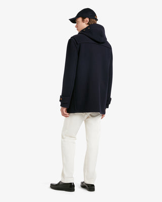Men's Mid-Length Monty Duffle Coat Navy by Gloverall