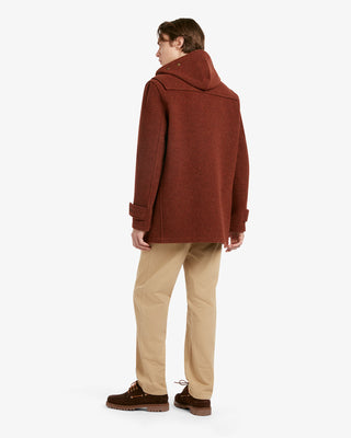 Men's Mid-Length Monty Duffle Coat Rust by Gloverall