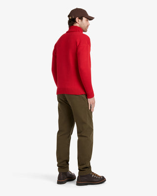 Men's Submariner Jumper Red by Gloverall