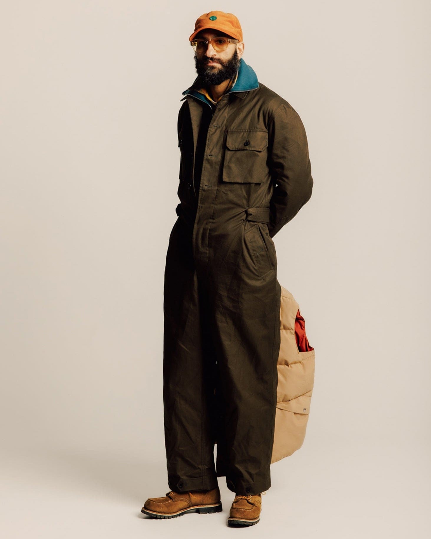 Miles Overall Olive Green