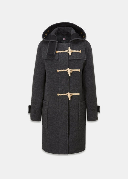 Women's Original Monty Duffle Coat Charcoal - Gloverall – Gloverall