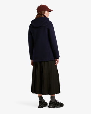 Women's Freda Short Slim Fit Duffle Coat Navy Dress Gordon by Gloverall