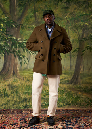 Men's Churchill Peacoat Loden