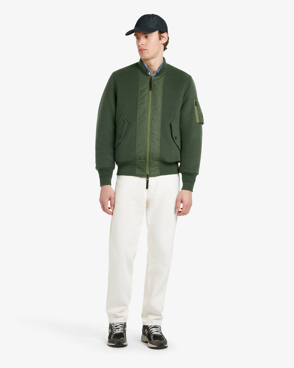 Ryder Dufflewool MA1 Bomber Jacket