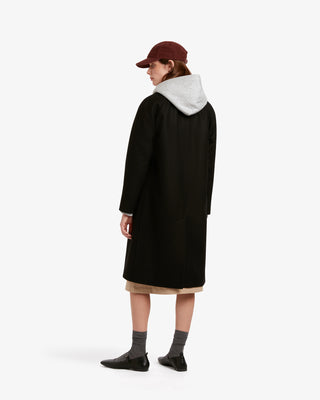 Women's Chesterfield Overcoat Black