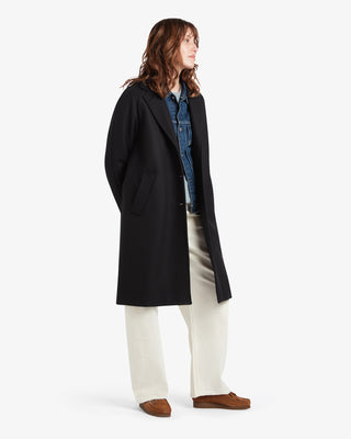 Women's Chesterfield Overcoat Navy by Gloverall