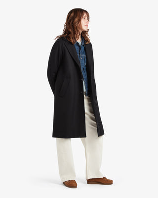 Women's Chesterfield Overcoat Navy by Gloverall