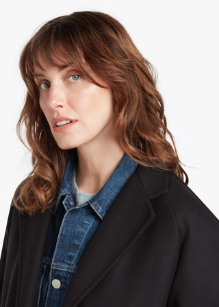 Women's Chesterfield Overcoat Navy by Gloverall