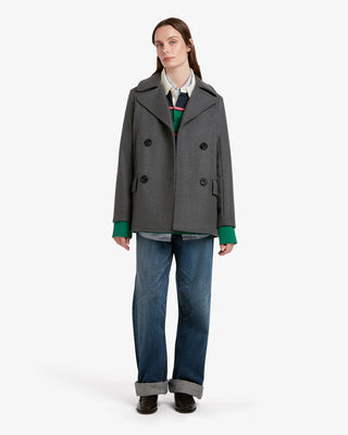 Women's Clementine Peacoat Grey by Gloverall