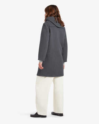 Women's Freda Duffle Coat Grey Black Watch by Gloverall