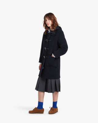 Women's Freda Duffle Coat Navy Black Watch