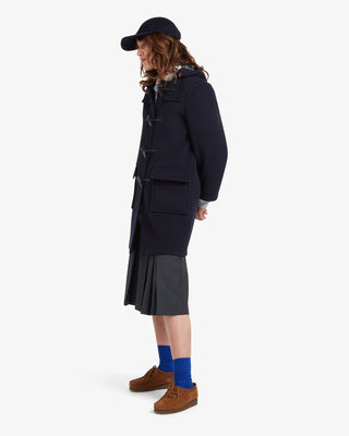 Women's Freda Duffle Coat Navy Dress Gordon by Gloverall