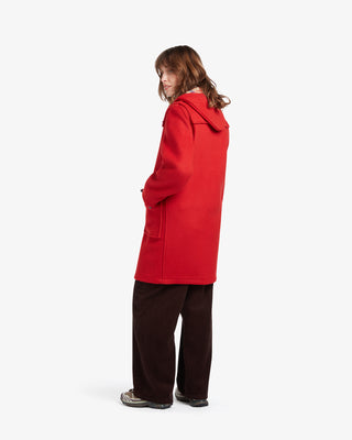 Women's Freda Duffle Coat Red Thomson