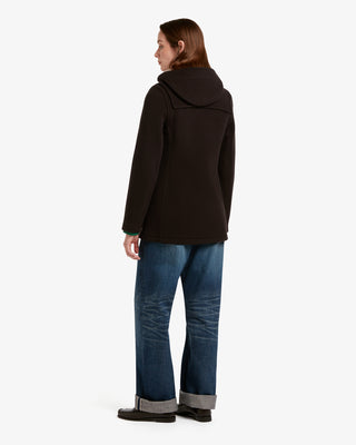 Women's Freda Short Slim Fit Duffle Coat Brown MacDuff Hunting by Gloverall