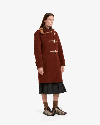 Rouille originale de Monty Duffle Coat de femme