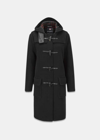 Women's Freda Duffle Coat FC Black by Gloverall