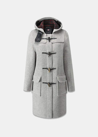 Women's Freda Duffle Coat FC Silver by Gloverall