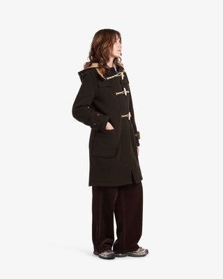 Monty Monty Duffle Coat Brown d'origine des femmes