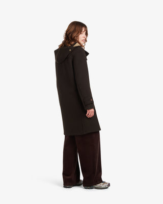 Monty Monty Duffle Coat Brown d'origine des femmes