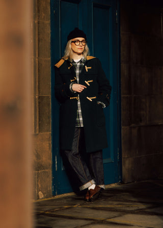 Frauen Original Monty Duffle Coat Pine Green