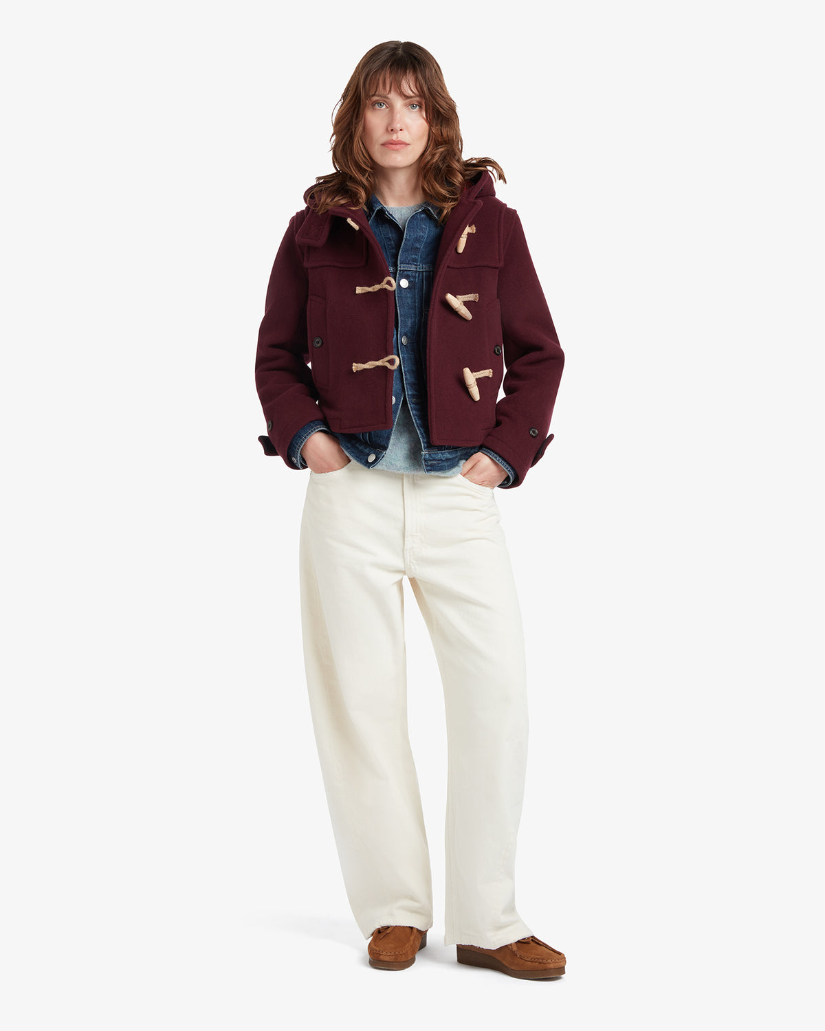 Shelley Cropped Duffle Jacket