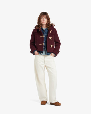 Women's Shelley Duffle Jacket FC Burgundy