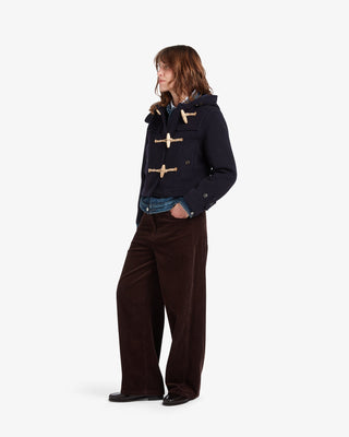 Women's Shelley Cropped Duffle Jacket Navy
