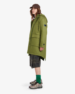 parka Shepherd Dufflewool pour femme, coloris vert mousse – Gloverall