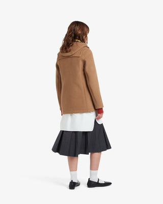 Women's Short Slim Fit Freda Duffle Coat Camel Buchanan