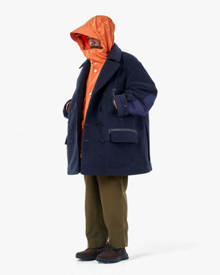 Men's Gloverall x Norbit Reversible Dufflewool Peacoat