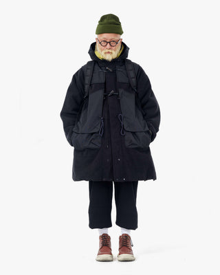 Men's Gloverall x Norbit Morris Coat Dark Navy