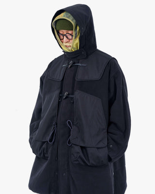 Men's Gloverall x Norbit Morris Coat Dark Navy