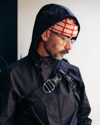 Parka técnica con capucha Sharpe hombre