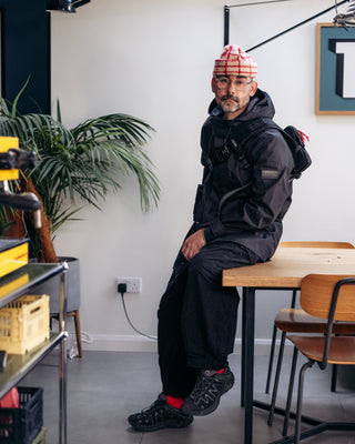 Parka técnica con capucha Sharpe hombre