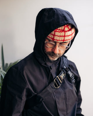 Parka técnica con capucha Sharpe hombre