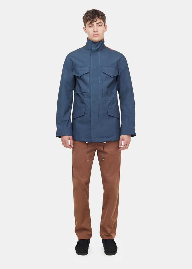 E. Tautz X Gloverall Field Jacket - Casual Coat MS5278ET / BLUE / XS