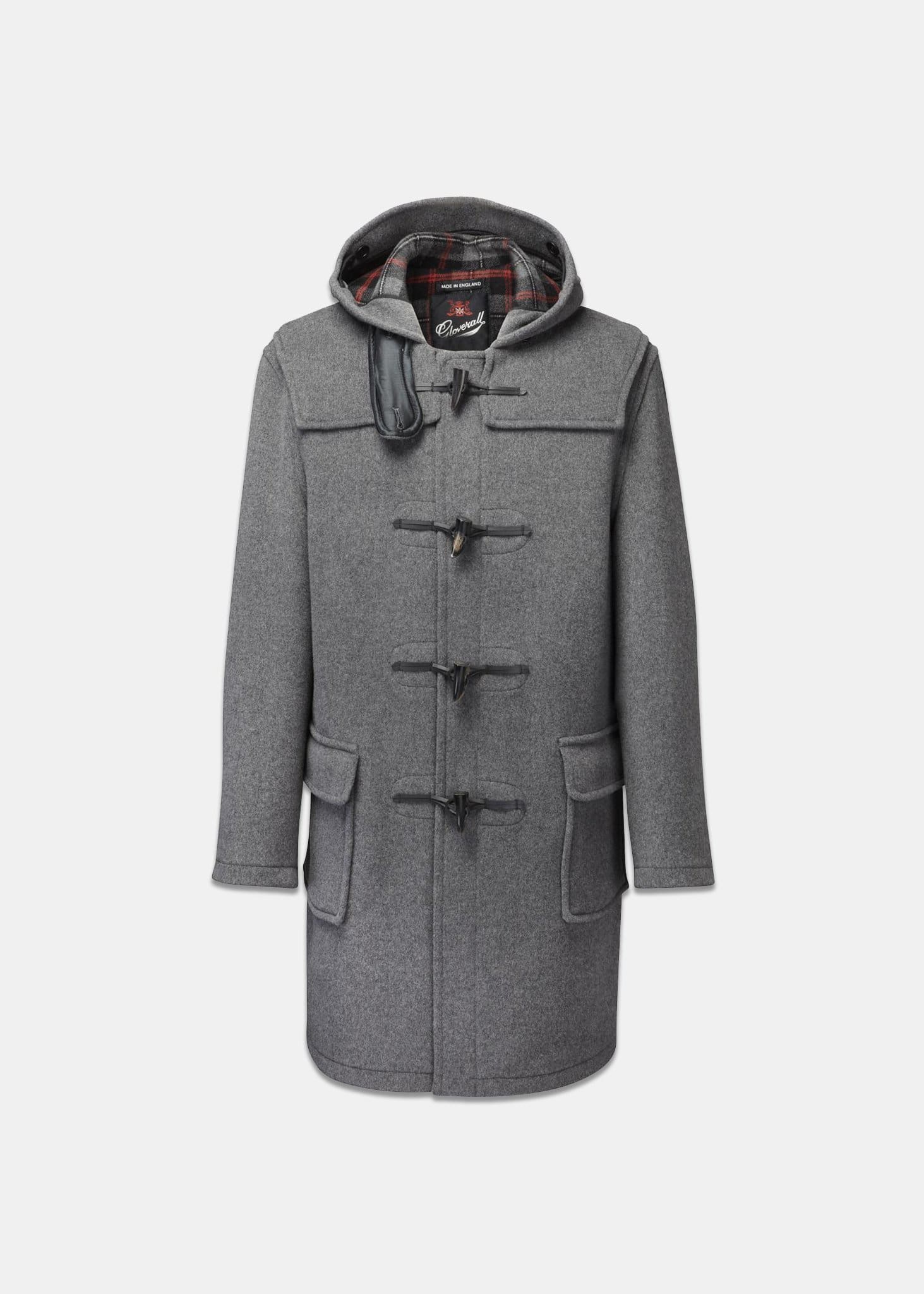 Morris Check Duffle Coat Grey – Gloverall