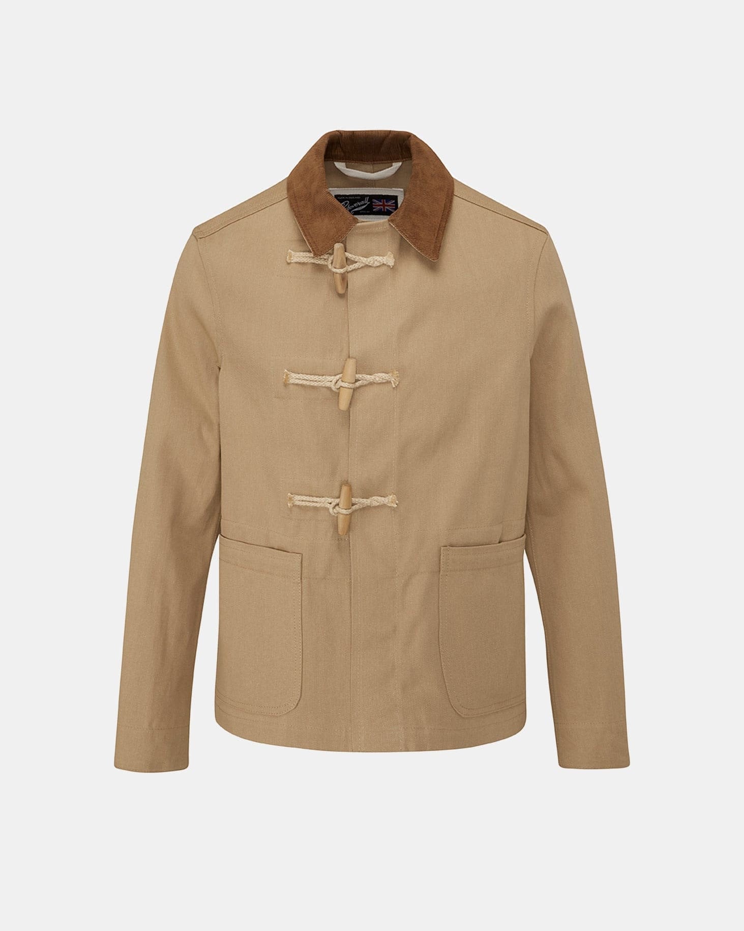 Short Duffle Denim Jacket