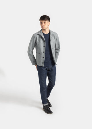 Gloverall Moss Jacket Grey TM - 3 available Gloverall