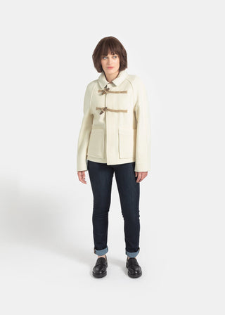 Whitby Duffle Coat Winter White Gloverall
