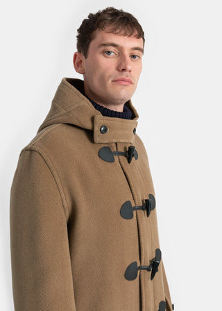 Edmund Herringbone Duffle Camel ARCHIVED, NO STOCK 10/23 Gloverall