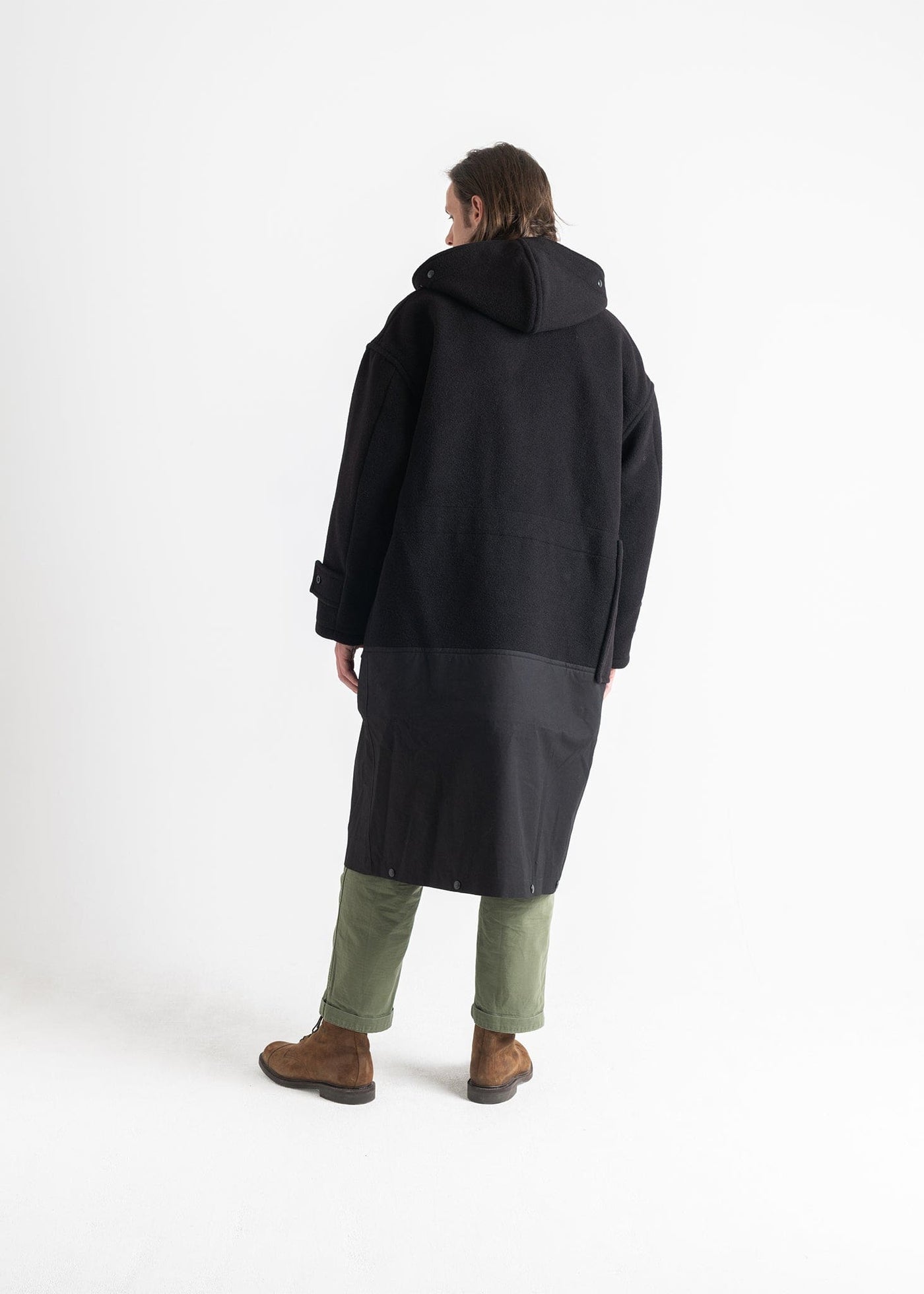 Gloverall X Engineered Garments Retractable Duffle Navy 